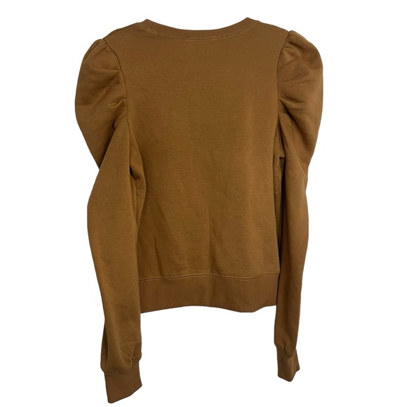 REBECCA MINKOFF “JANINE” LEG-OF-MUTTON SLEEVES SWEATER FEMININE GIRLY COQUETTE - Picture 5 of 7